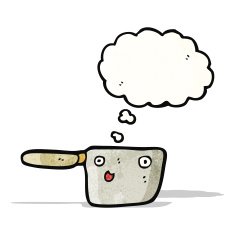 cartoon saucepan N13