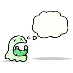 gross cartoon ghost N2