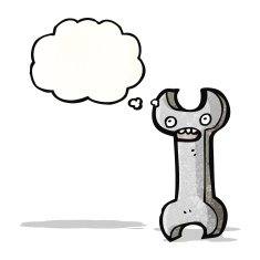 cartoon spanner N8
