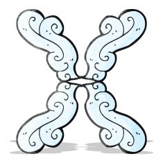 decorative cartoon water pattern