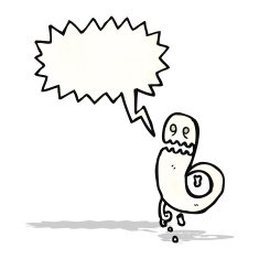 Cartoon Ghost N90