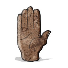 open hand symbol N2