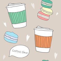 Cartoon hand drawn tasty food great for your design N2