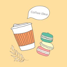 Cartoon hand drawn tasty food great for your design N3