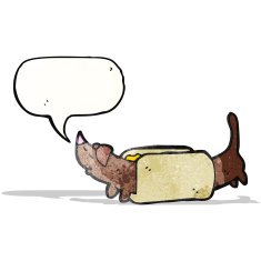 cartoon hotdog N7