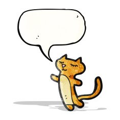 Cartoon Cat N153