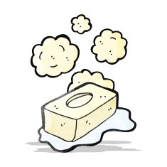 cartoon bar of soap N3