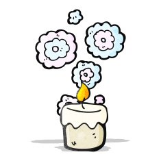Cartoon Candle N12