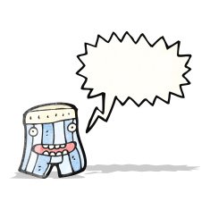 talking underpants cartoon