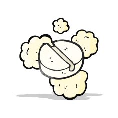 cartoon painkiller