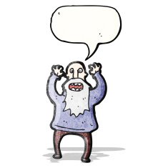 shouting old man cartoon N2