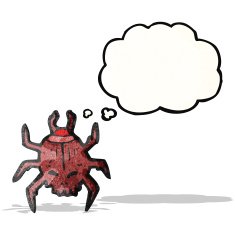 spooky beetle cartoon N3