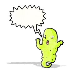 Cartoon Ghost N91