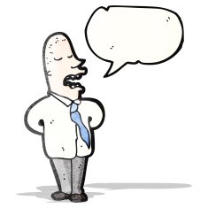 cartoon man explaining N5