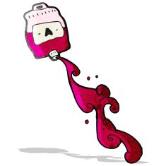 medical blood bag cartoon N2