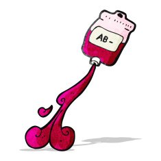 medical blood bag cartoon N3
