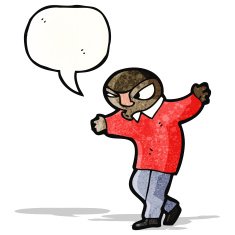spooky cartoon stranger