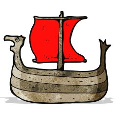 viking ship cartoon N2