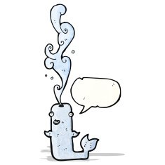 Cartoon Whale N34