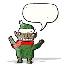 Cartoon Christmas Elf N64