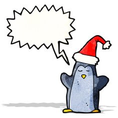 Cartoon penguin N39