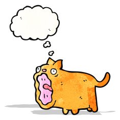 funny cartoon cat N99