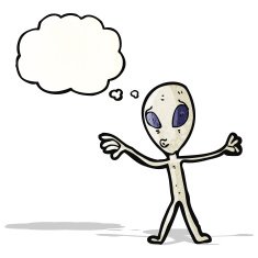 Cartoon Alien N80