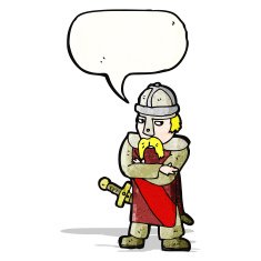 cartoon saxon warrior N2