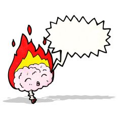shouting brain cartoon N2