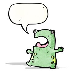 funny cartoon frog N4