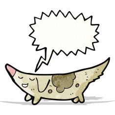 cartoon little dog N55