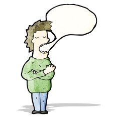 Cartoon Man Talking N9