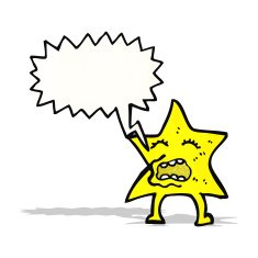 cartoon star singing