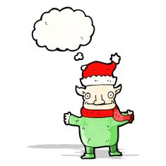 Cartoon Christmas Elf N66