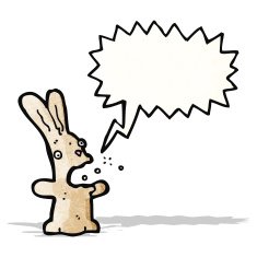 burping rabbit cartoon N4