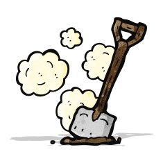 cartoon spade N7