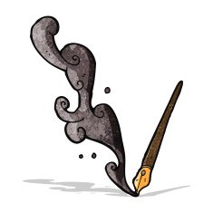 Cartoon Ink Pen N7