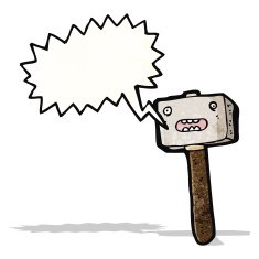Cartoon Hammer N29