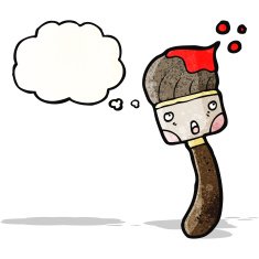 Cartoon Paintbrush N12