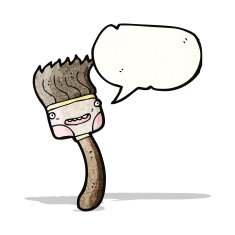 Cartoon Paintbrush N14