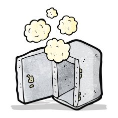 old cartoon safe N3