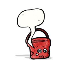 Cartoon Bucket N8