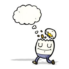 Egg Cartoon Character N10