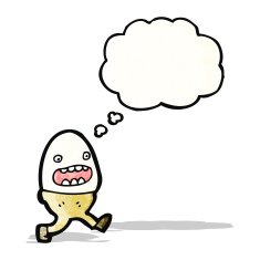Egg Cartoon Character N11