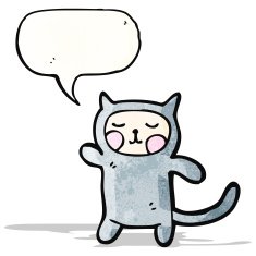 cartoon cat costume N6