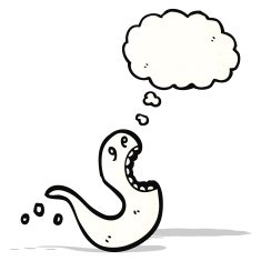 cartoon spooky white ghost N3