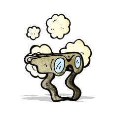 cartoon binoculars N3