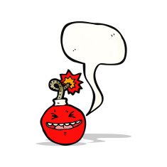 stress bomb cartoon N3