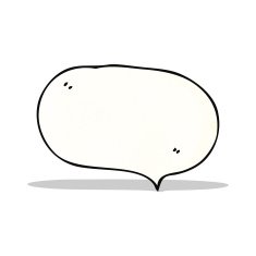 speech bubble cartoon symbol