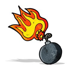 Cartoon Bomb N31
